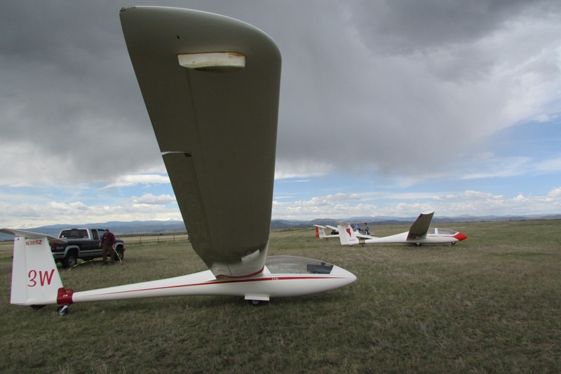 Winch lineup at Owl Canyon, May 2015